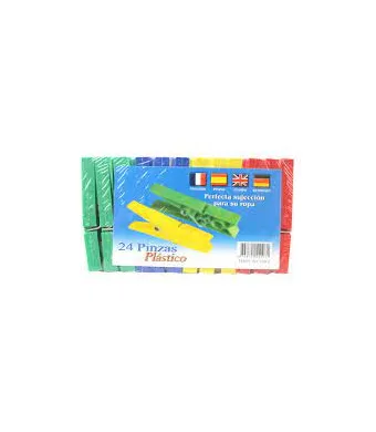 Set 24 bucăți cârlige rufe engros