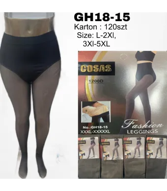 Dres de dama cu chilot 1200 DEN interior imblanit en gross