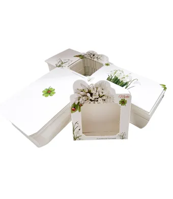 Set cartoane pentru brose tip cutiuta 100/buc pe set 5.5 x 6.5 cm