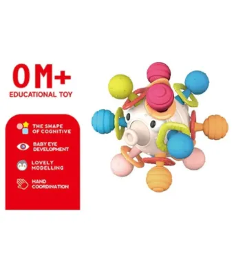 Jucarie gingivala siliconata Peste Balon Engros