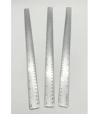 Rigle Engros, din metal 50cm, set 24 buc