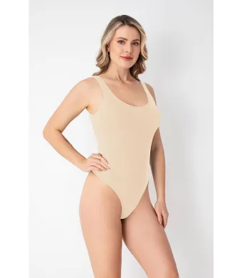 Body Dama Tanga Pamuklu Bretea Lata 5005 Engros