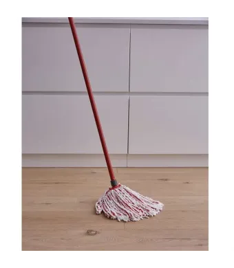 Mop + coada metalică pentru pardoseli - mop 200 gr bumbac EN-GROSS