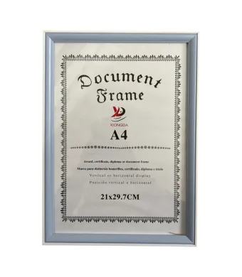 Ramă foto engros Diplomă A4 32cm BLEU 913-3