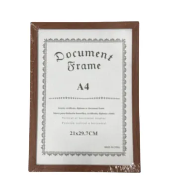 Ramă foto engros Diplomă A4 32cm Maro 913-7