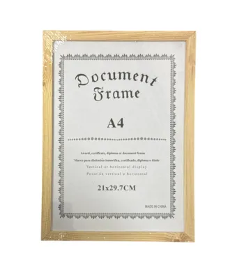 Ramă foto engros Diplomă A4 32cm Bej 913-7