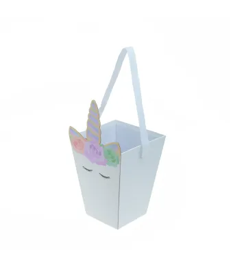Set de 5 cutii  din carton PAMI, ENGROS, alb