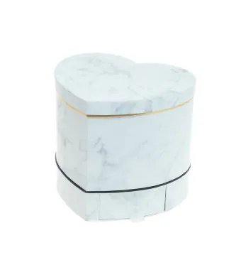 Set de 5 cutii  din carton PAMI, ENGROS, alb
