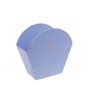 Set de 5 cutii  din carton PAMI, ENGROS, mov