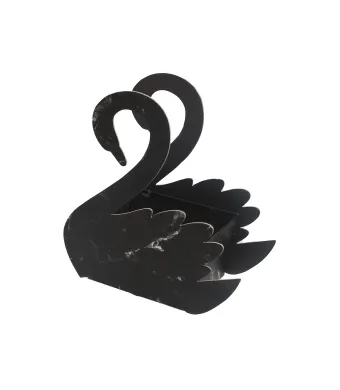 Set de 5 cutii  din carton PAMI, ENGROS, negru