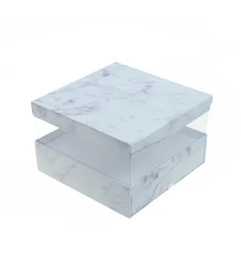 Set de 5 cutii  din carton PAMI, ENGROS, alb