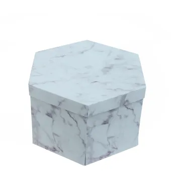 Set de 5 cutii  din carton PAMI, ENGROS, alb