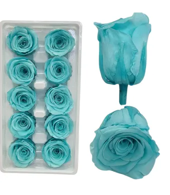 Trandafiri Criogenati engros 10/buc set 7 cm cu codita