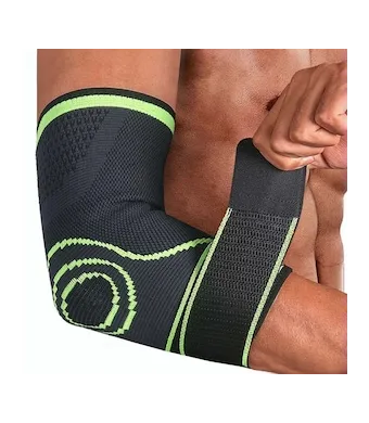 Cotiera elastica ajustabila cu bretea elastica, verde cu negru, universala Engros