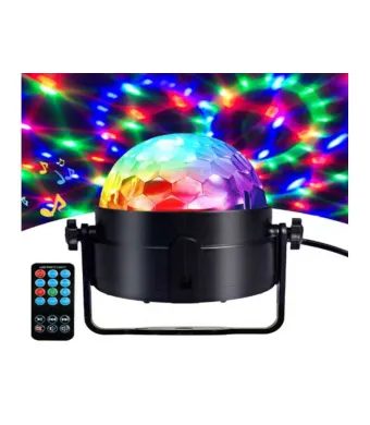 Glob disco cu oglinzi COLORATE SI TELECOMANDA ENGROSS