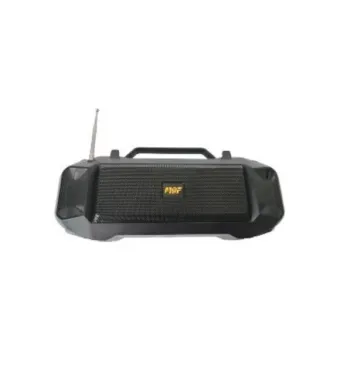 Boxa radio portabila, cu incarcare solara Maf, 1200 mAh, 3.7 V, Negru
