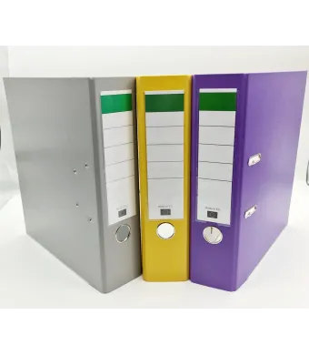Biblioraft plastifiat Engros PP/H 8CM diverse culori
