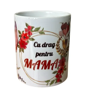 Set căni engros Cu drag pentru MAMA 12/set 330ml