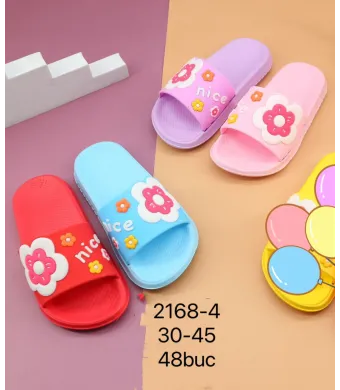 Papuci Engros pentru copii cu model, mix culori