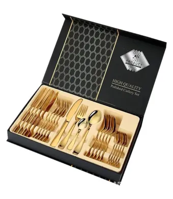 Set tacamuri ENGROS 24 piese, cu un finisaj luxos