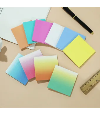 Notite Adezive 76x76mm Multicolore Neon cu Sclipici 24/set, 50 de File Engros