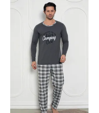 Pijama barbat din bumbac,Engros ( L, XL, 2XL, 3XL )