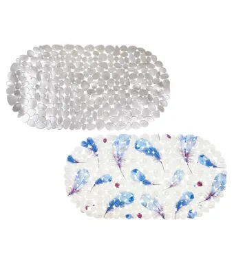 Covoraș de Baie 69x35 cm Oval cu Ventuze Engros