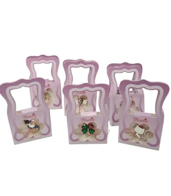 Martisor in cutiuta cu brose metalice set 16/buc