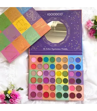 Trusa/Paleta-Fard IGOODCO engross pentru ochi 48 culori 3557