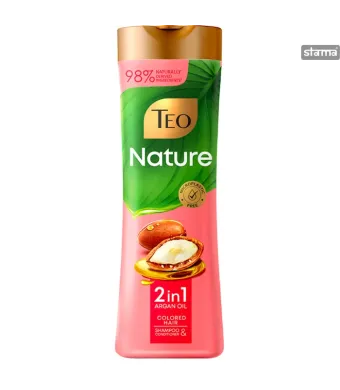 TEO SHAMPOO ENGROS NATURE 2IN1 ARGAN OIL 350ml