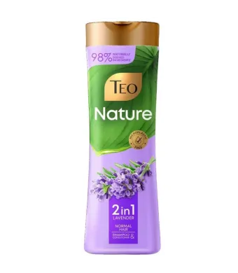 SAMPON ENGROS PENTRU PAR NORMAL TEO NATURE LAVENDER 350ML