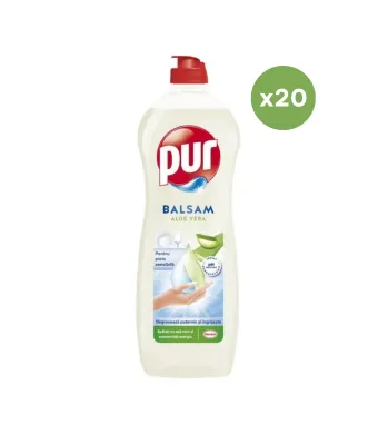 Detergent de vase Engros Pur Balsam cu Aloe Vera, 750 ml
