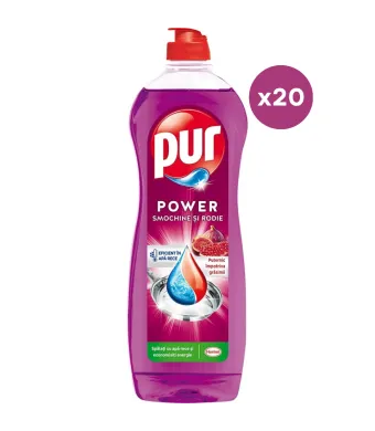 Detergent de vase Engros PUR Power Fig & Pomegranate, 750ml