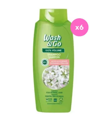Wash&Go Engros Sampon cu iasomie, 675ml./6buc