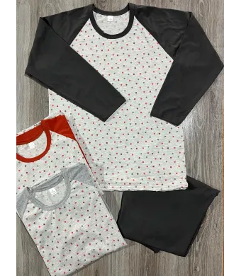 Pijamale Adulți Jerse Engros M2 (46, 48, 50, 52, 54, 5 buc)