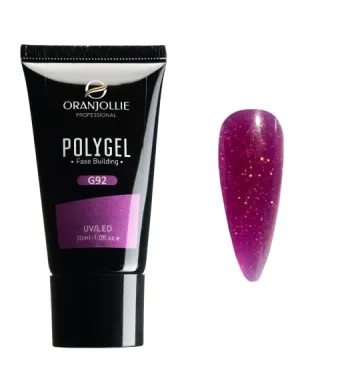 Polygel sclipici G92 Oranjollie