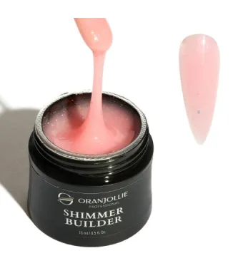 Shimmer Builder Gel Nude Flakes 15g Oranjollie
