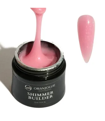 Shimmer Builder Gel Pinky Shimmer 15g Oranjollie