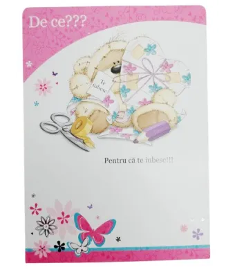 Set Felicitari engros FM 12,3x17 cm 6 buc/set