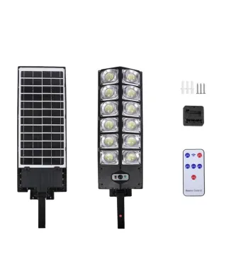 Lampa Stradala cu Incarcare Solara 360 LED, 4500 mAH, Rotire la 180,EN GROSS