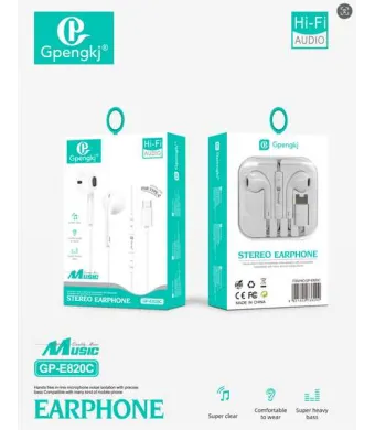 Casti stereo Engros, USB tip C