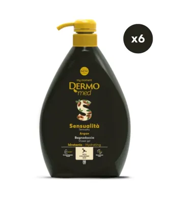 DERMOmed Engros argan 1 L, gel de duș/6buc