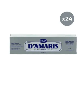 DAMARIS Crema De Barbierit, 60g, crema de ras engros pentru barbati