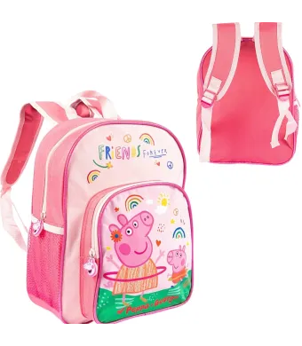 Ghiozdan Peppa Pig 32x22x10cm cu 2 Compartimente Engros