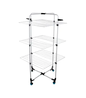 Uscator rufe vertical, mobil, suport umerase, suprafata uscare 30m / ZLN 4182 Engros