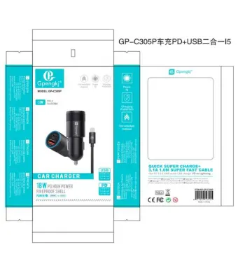 Incarcator auto Engros 18 W