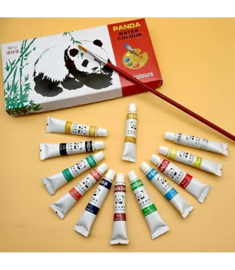 Tempera Acuarele la Tub pe Baza de Apa 6ml Diferite Culori 12/set Engros