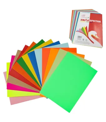 Hartie Colorata A4 25/set Diferite Culori Engros