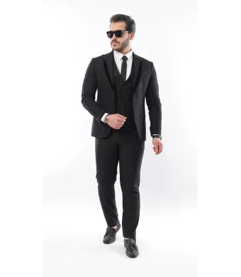 Costum de ginere cu guler dublu Engross (58, 60, 62, 64)