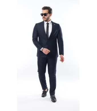 Costum de bărbat CLASIC Talia 1 cu 2 nasturi fără vesta Engross (48, 50, 52, 54, 56, 5 buc)